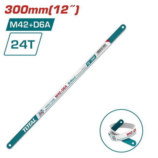 TOTAL Rezni list za testeru, 300mm, 24 zuba THT571246