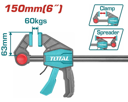 TOTAL Brza stega 63x150mm THT1340601