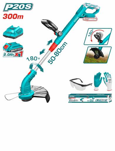 TOTAL Li-ion trimer za travu TGTLI20301