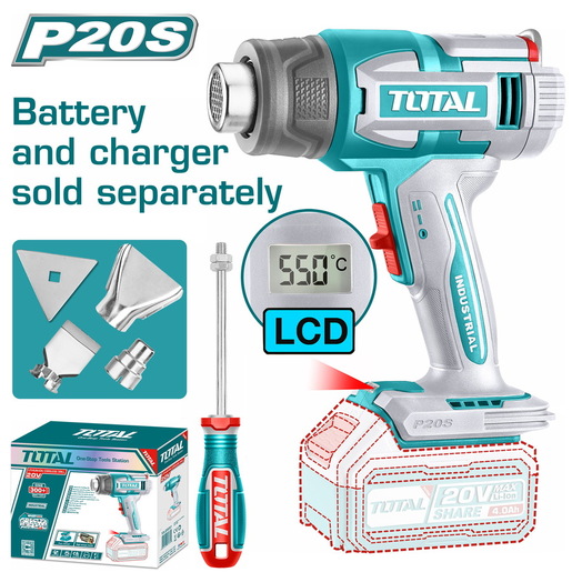 TOTAL Aku pištolj na vruć vazduh SOLO TBLI2003