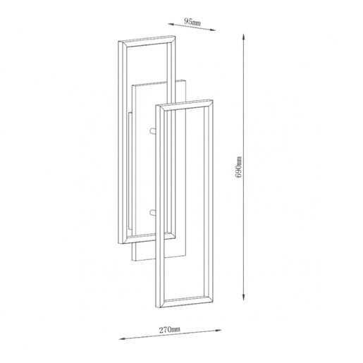 Led plafonjera 40w, promenljiva boja svetla Solea-37