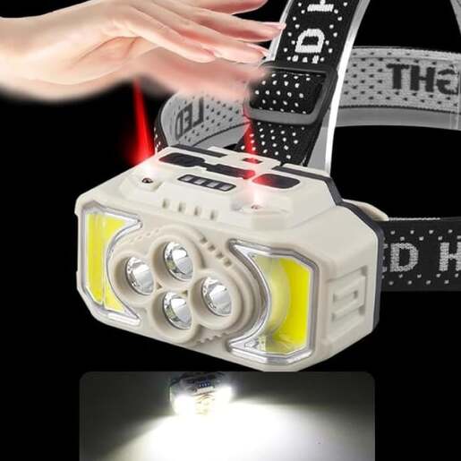 Led naglavna punjiva lampa sa pir senzorom Yw17408-3764