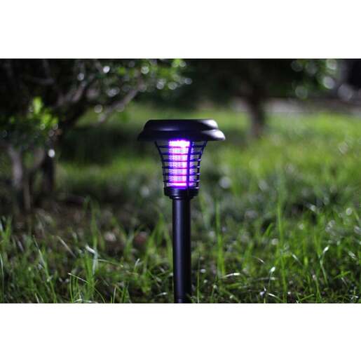 Solarna baštenska lampa sa elek. zamkom za komarce Ml-gs016