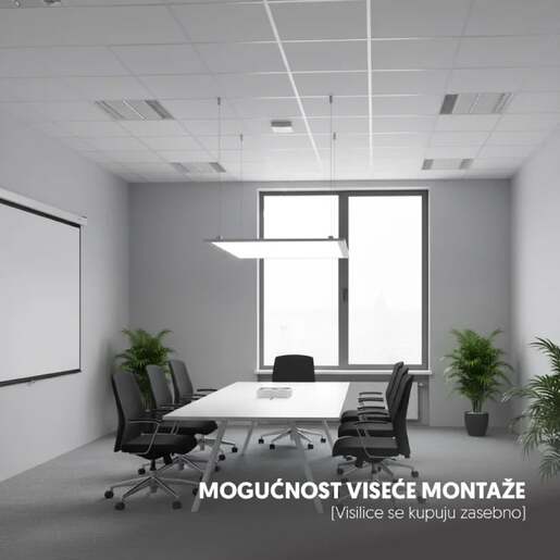 Led panel 48w, 100lm/w, 6500k, 595x595 Lp6060w-eco