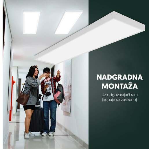 Led panel high lumen 40w 120lm/w 6500k 1195x295mm Lp30120w-g3hl