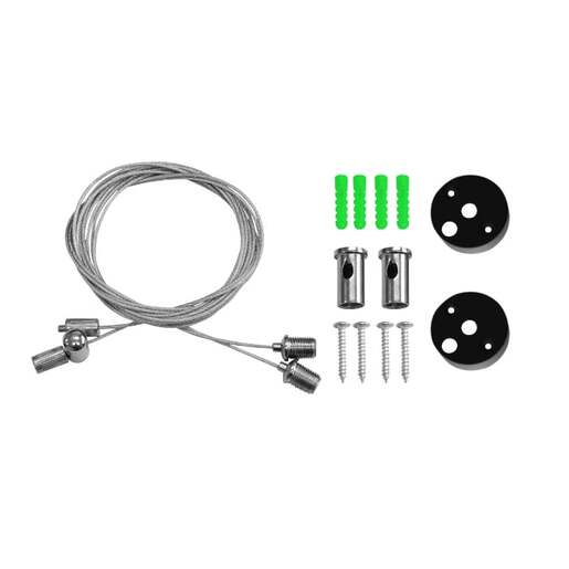 Viseća led lampa 60w, promenljiva boja svetla Lls-d50-60/cct-bk