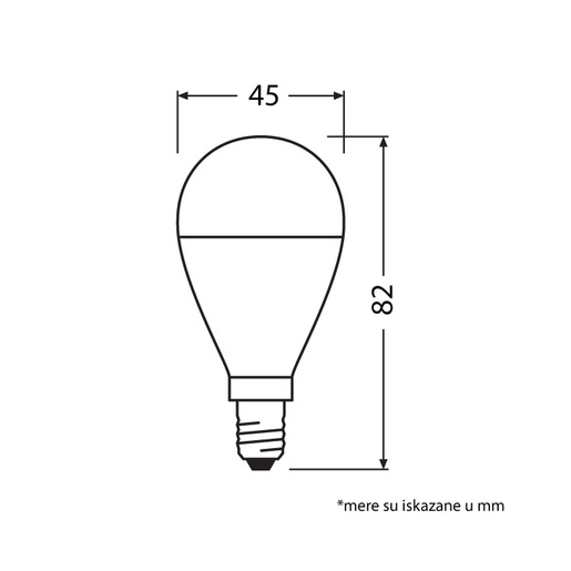 Led sijalica hladno bela 6.5w osram 4058075311923e