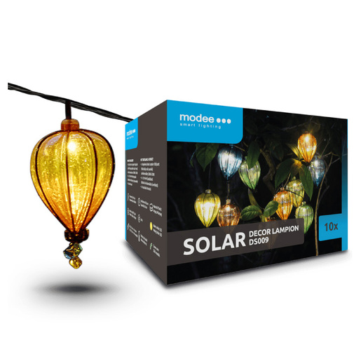Solarni led niz 4.9 m, 10 lampiona Ml-ds009