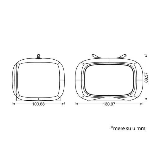 Višebojno noćno svetlo "tv" ledvance 4058075602137e