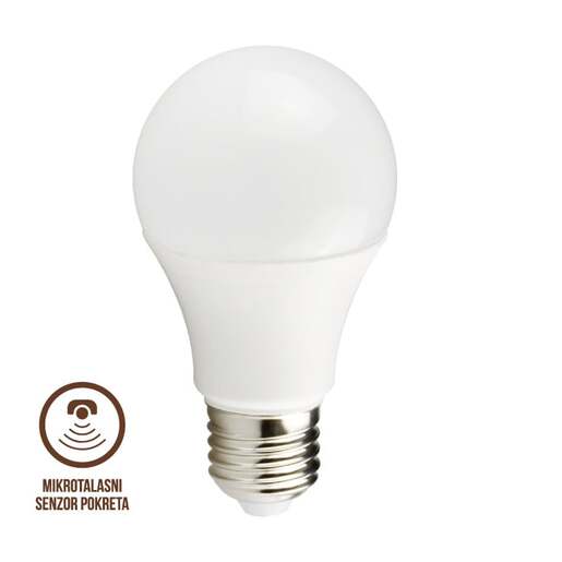Led sijalica sa mikrotalasnim senzorom pokreta 8w Ls-a60mls-w-e27/8