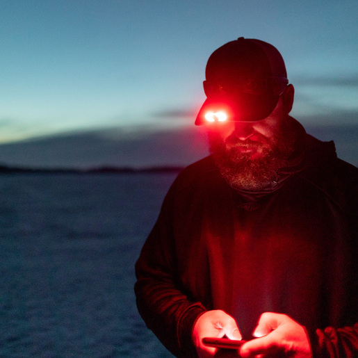 Led naglavna punjiva lampa nebo mycro 500 Neb-hlp-1005-g