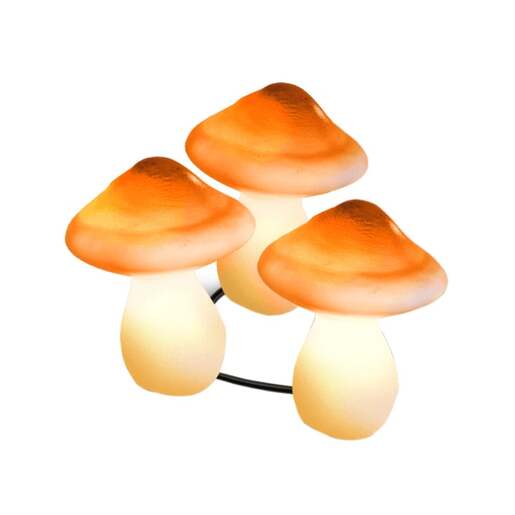 Solarna baštenska lampa "pečurka" - 3 kom. Ml-ds006