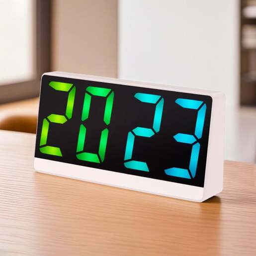 Digitalni budilnik beli 18429-5985wh
