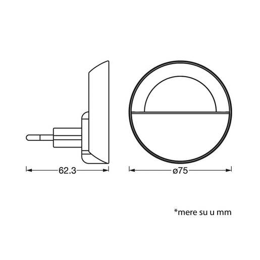 Led noćna lampa sa sumrak senzorom ledvance 4058075570221e
