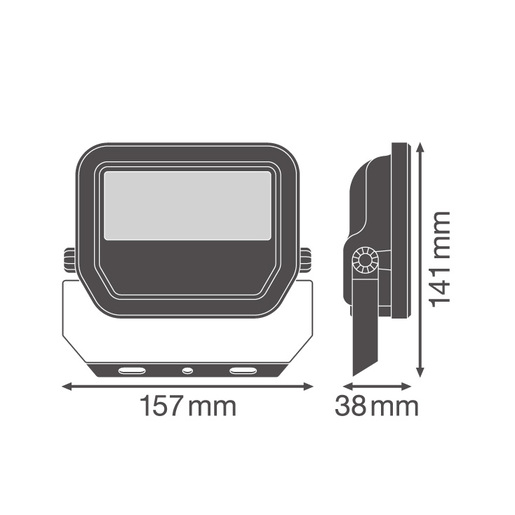 Ledvance led reflektor 17w hladno bela 4099854305825e