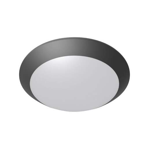 Braytron tamno siva plafonjera 1xe27 sa senzorom Bg37-30712