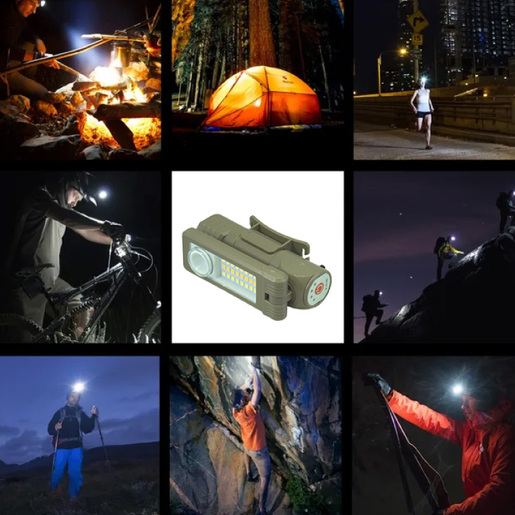 Led naglavna punjiva lampa 20463-5692gn