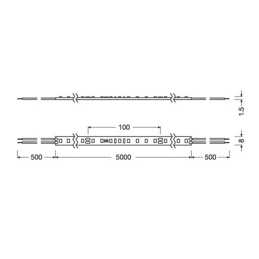 Ledvance led traka dnevno svetlo 70 led / 1 m 4058075707931e