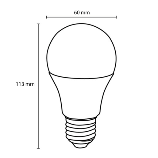 Led sijalica hladno bela 8.5w osram O73381