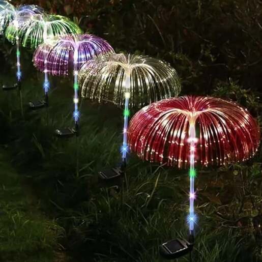 Solarna baštenska lampa "meduza" 2 kom. 20485-5720
