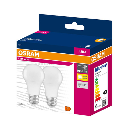 2 kom. led sijalice osram toplo bela 10w 4058075479036e