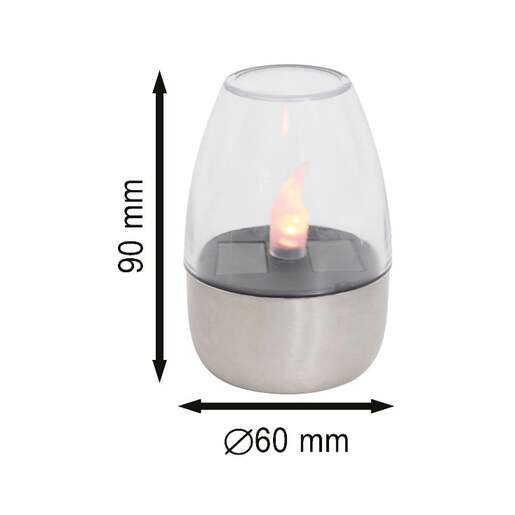 Solarna baštenska lampa - 3 kom. Cds93