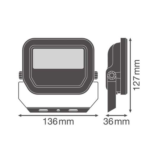 Ledvance led reflektor 8w hladno bela 4099854305726e