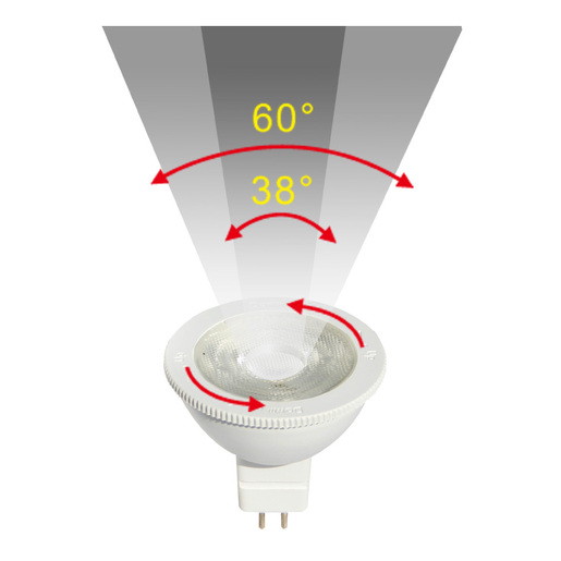 Led sijalica hladno bela 12v 7w Ls-mr16a-gu5.3/6-cw