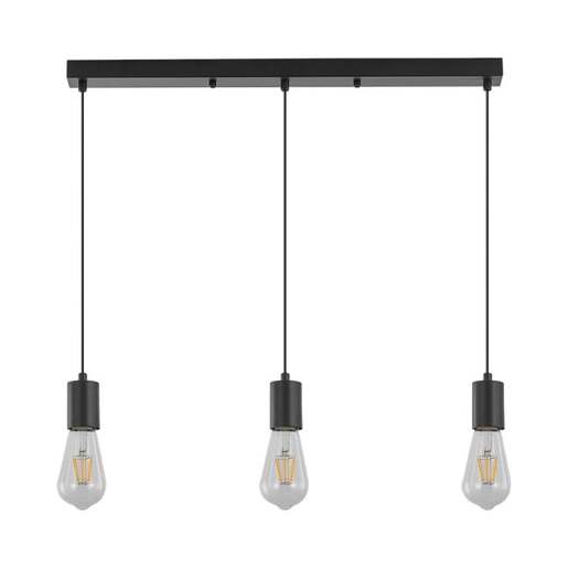 Braytron crna visilica 3xe27 Bv04-00062