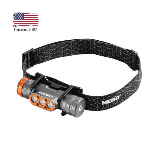 Led naglavna punjiva lampa nebo transcend 1500 Neb-hlp-1001-g