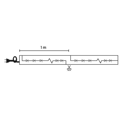 Toplo belo svetleće led crevo Svc-2l36d/ww
