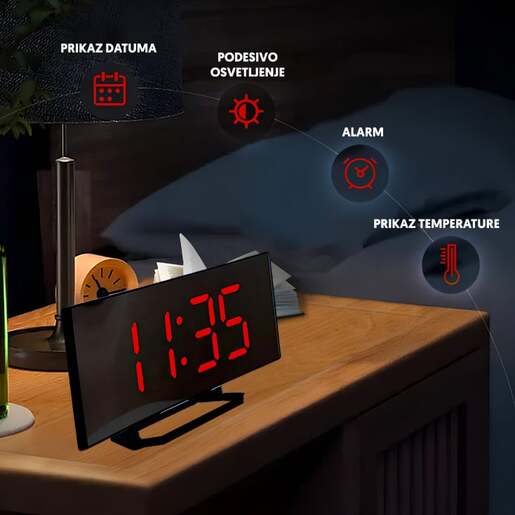 Digitalni budilnik 18429-5986rd