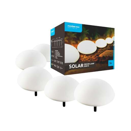 Solarna baštenska lampa - 5 kom. Ml-ds014