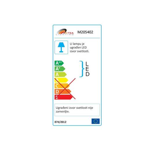 Led plafonjera 24w dnevno svetlo M205402