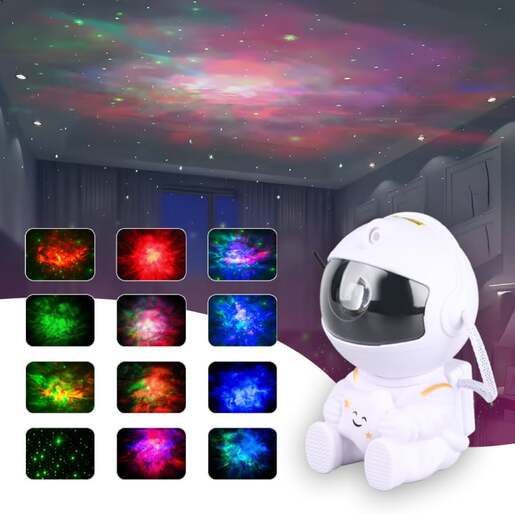 Astronaut zvezdano nebo sa nebula projektorom Nla7037
