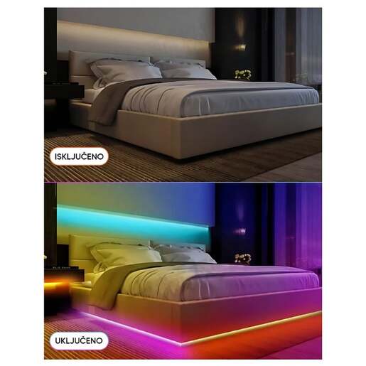 Rgb led traka sa senzorom 3m Ltk5050/18rgb-pir