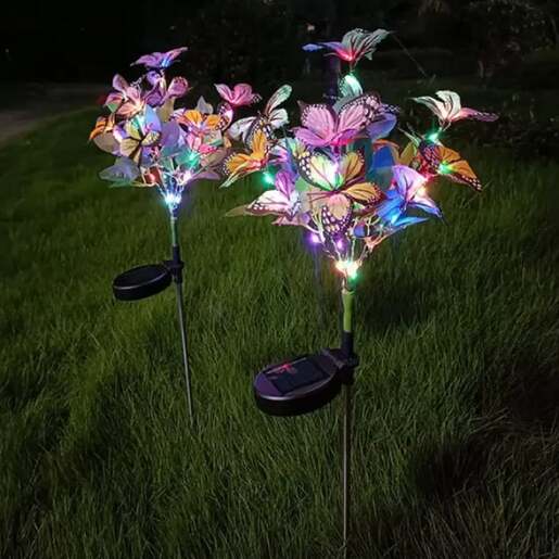 Solarna baštenska lampa "leptiri" 20405-5824