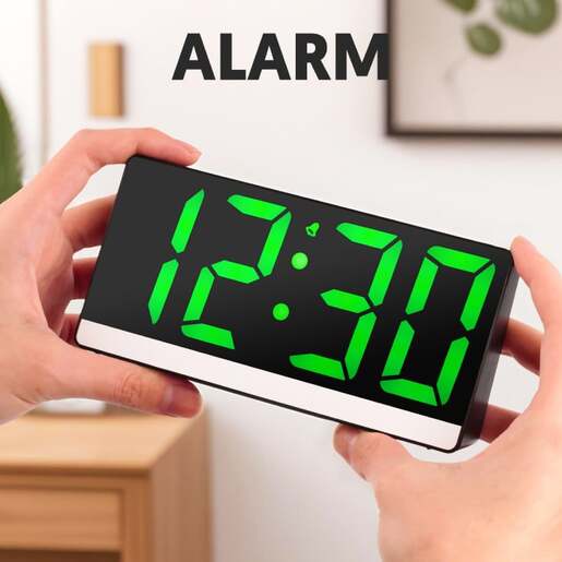 Digitalni budilnik crni 18429-5985bk