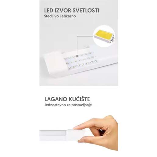 Led nadgradna lampa prizma 120cm 52w Lcn-7525-120/cw