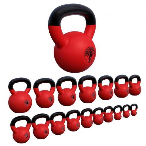 Gorilla sports Rusko zvono sa neoprenom 4 kg + 8 kg + 12 kg