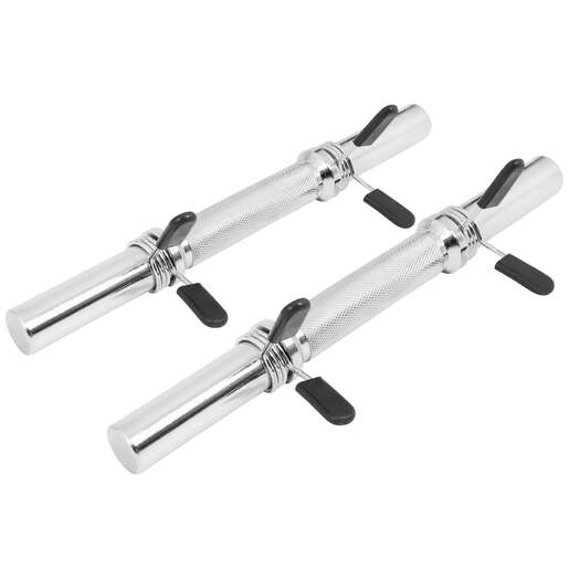 Gorilla sports Šipka za bučice 35 cm sa osiguračima 30/31 mm