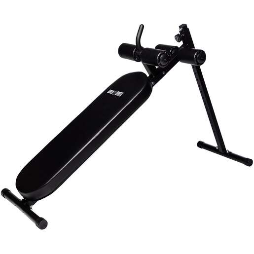 Gorilla sports Podesiva klupa za trbušnjake crna