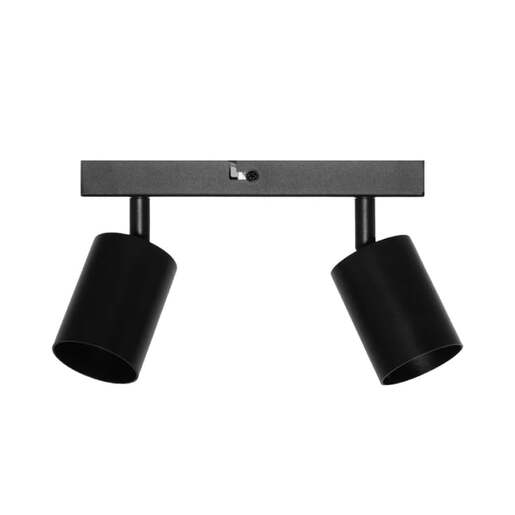 Osram elemental crna spot lampa 2xgu10 4099854587542e