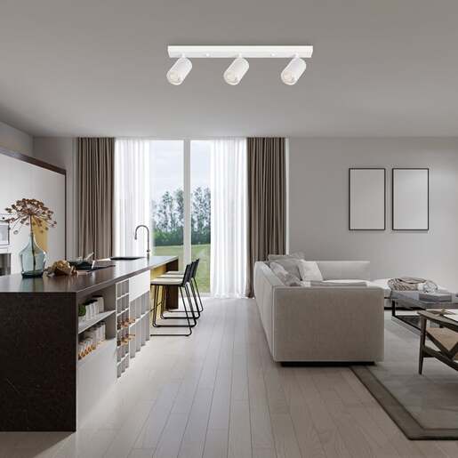 Braytron bela spot lampa 3xgu10 Bh04-00830