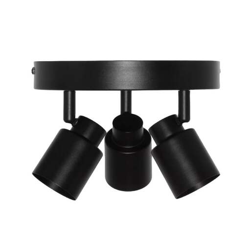 Osram primal pl crna spot lampa 3xgu10 4099854587382e