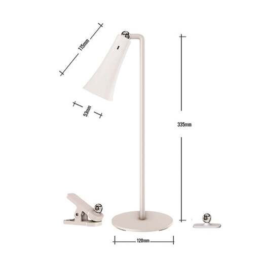 Multifunkcionalna stona lampa 3w Xled-click3w