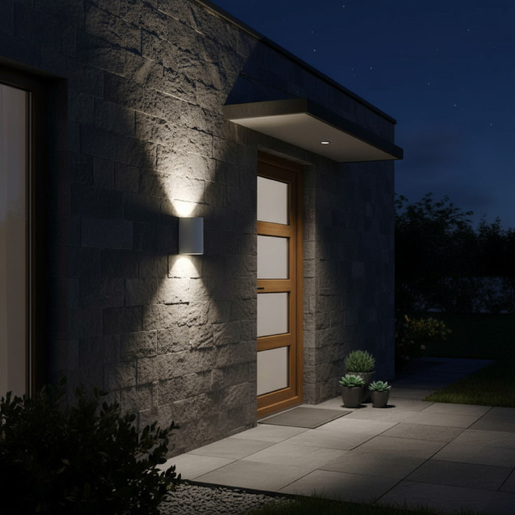 Braytron bela zidna lampa 2xgu10 Bg32-00220