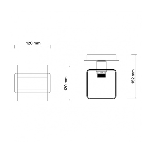 Zidna lampa 1xe14 Talia55