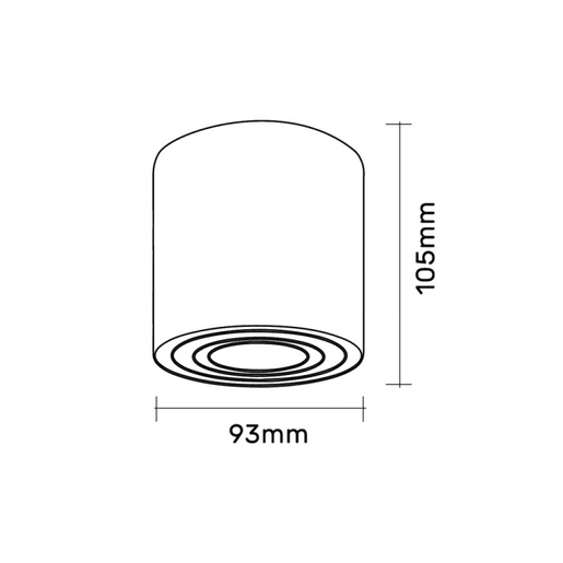 Spot lampa 1xgu10 E200828