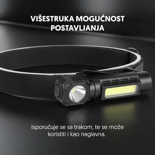 Punjiva led baterijska lampa 3w xpe led Pl6721